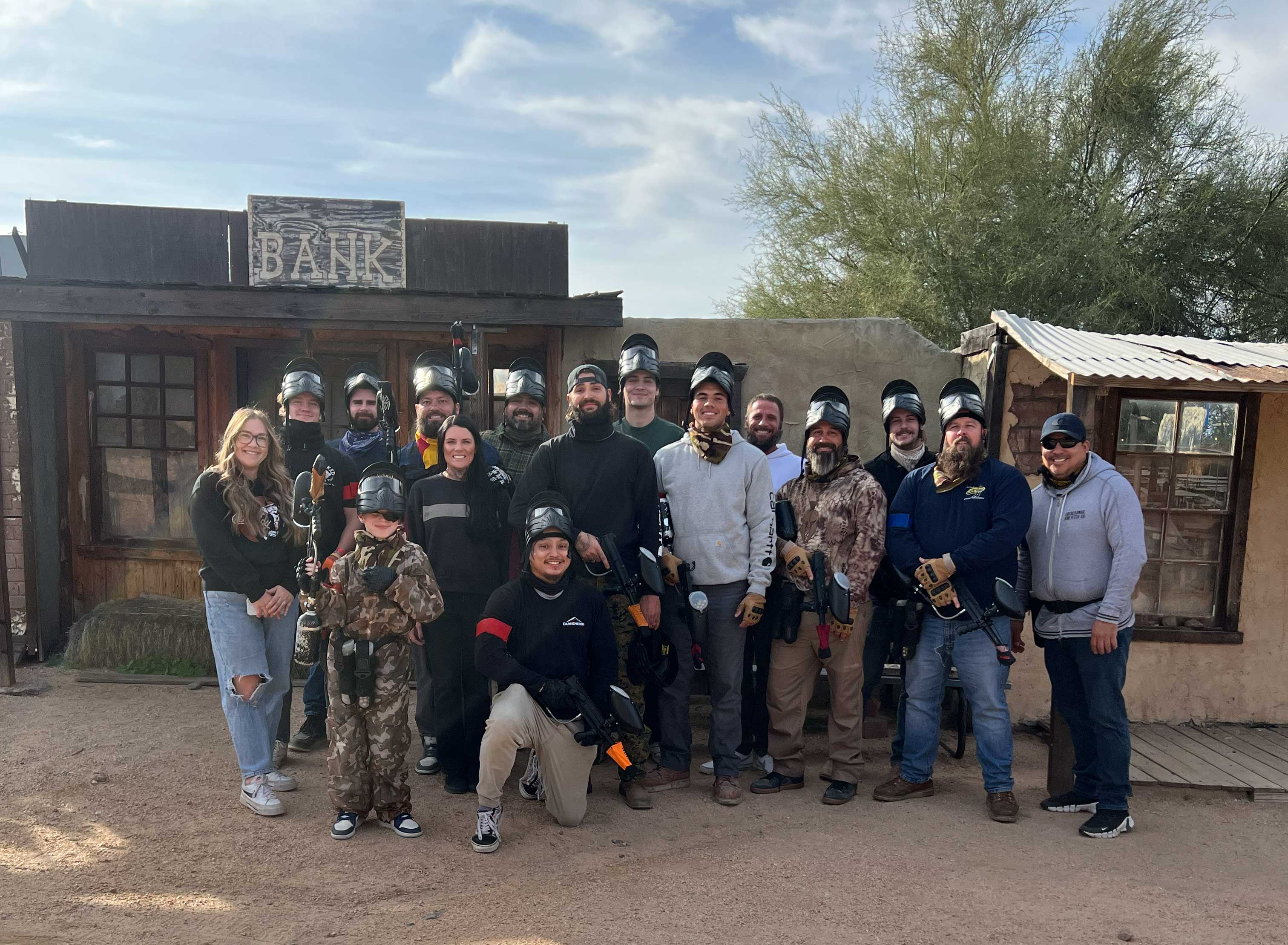 Dark Energy Team Paintball